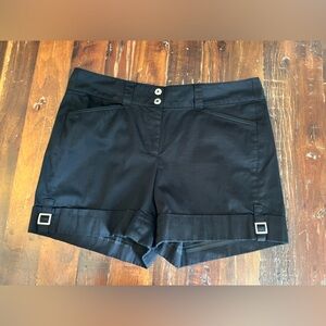 NWOT WHBM black dress shorts